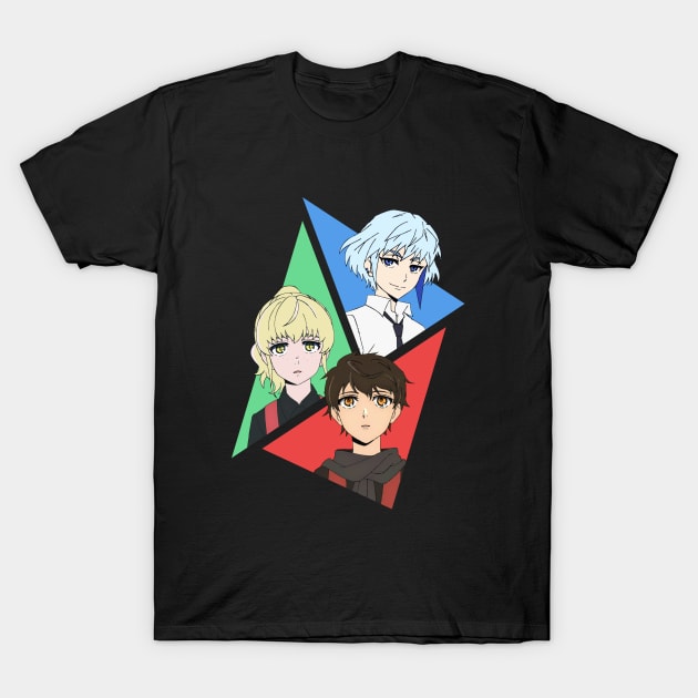 Tower of god - Baam, Khun, Rachel T-Shirt by SirTeealot